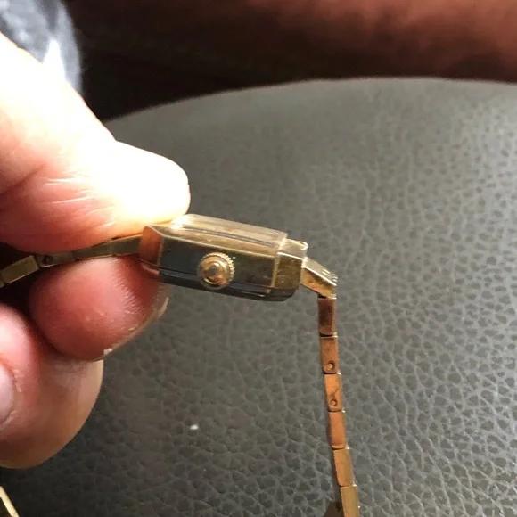 Gold Wearable Watch